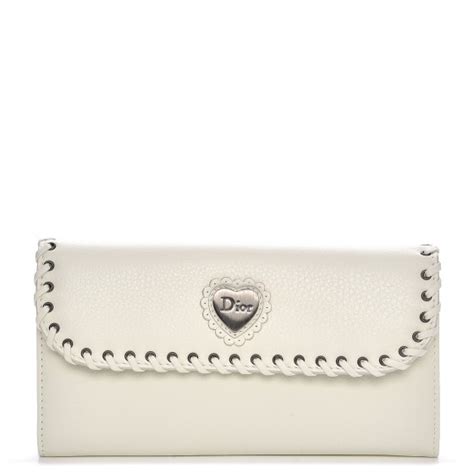 dior heart wallet